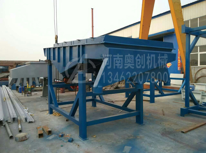 河沙直线振动筛分机 河沙直线振动筛分机