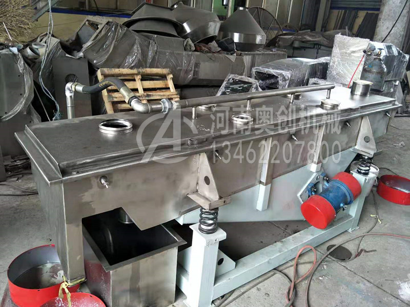 活性炭振动筛如何做好密封解决堵网漏料问题 活性炭振动筛如何做好密封解决堵网漏料问题