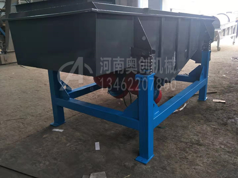 重晶石粉筛分除杂专用直线振动筛运行时温度过高轴承容易损坏