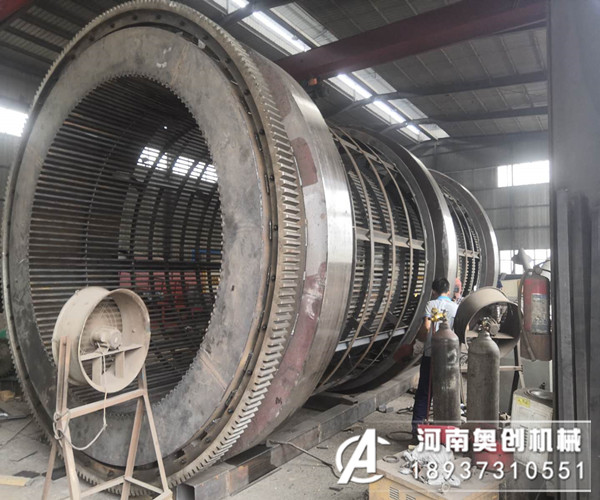 大型无轴滚筒筛安装调试使用维修的注意事项