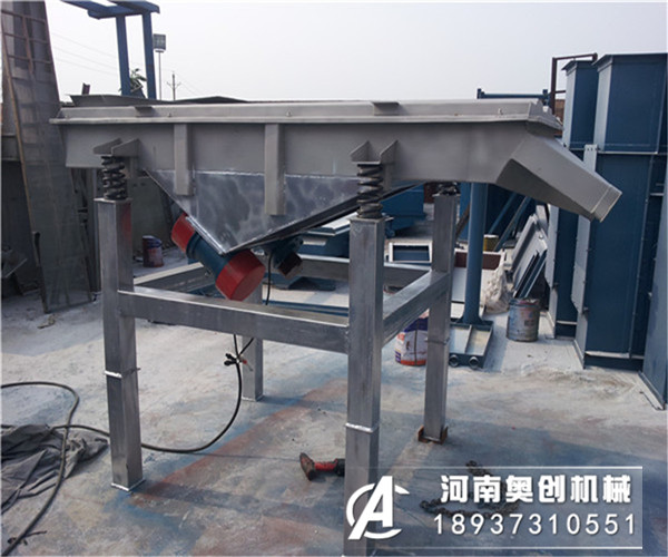 直线振动筛的电机的安装位置可以安装到哪里的