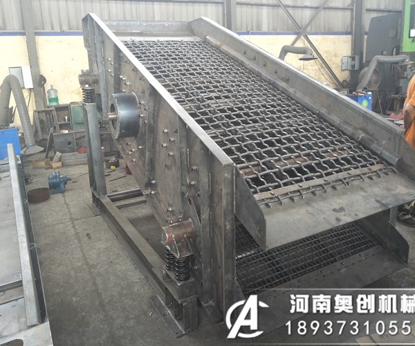 矿用圆振动筛?筛网破损的原因和解决方法