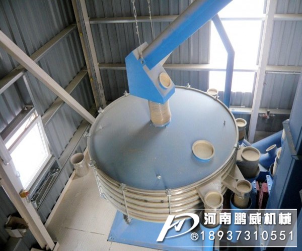 圆形摇摆筛可以有效的解决直线振动筛解决不了的细粉筛分问题