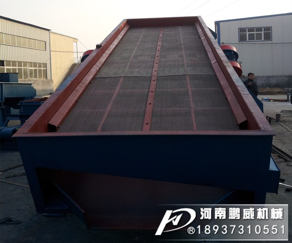 建筑砂石使用的直线振动筛使用的是多大目数的筛网?