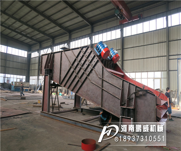 砂石料圆振动筛下料速度慢是哪里的原因?