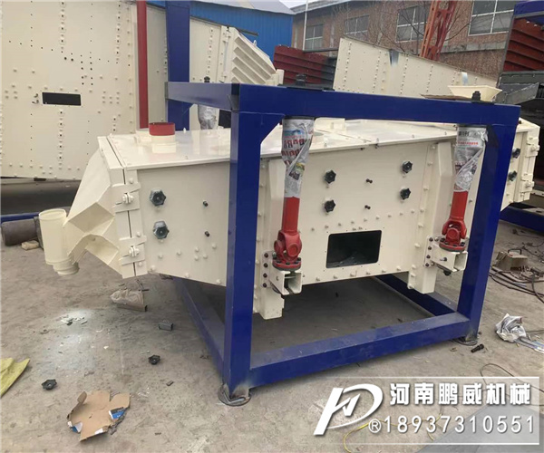 方形摇摆筛出料口不耐磨漏粉怎么解决?