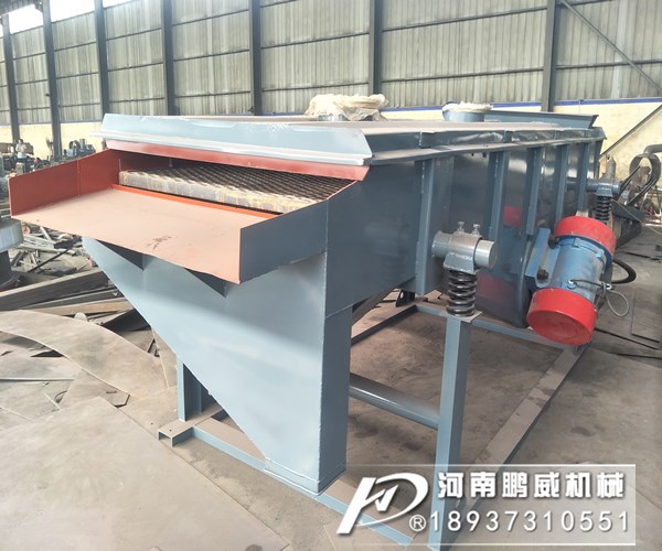 直线振动筛工作原理及外形结构图