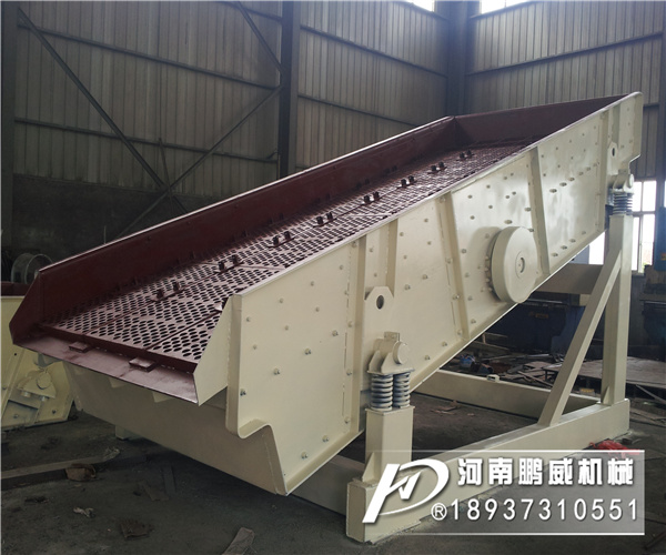 圆振动筛结构及工作原理介绍