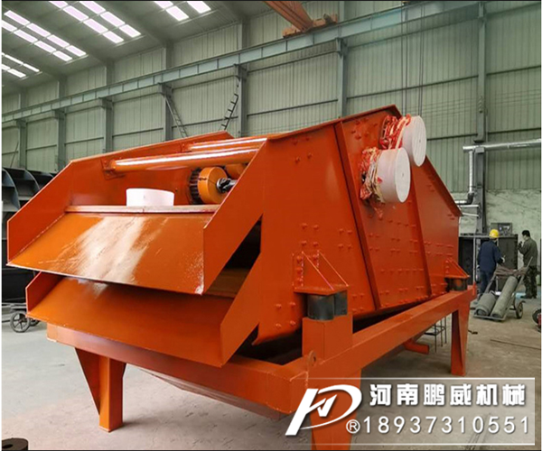 振动洗沙脱水筛生产视频