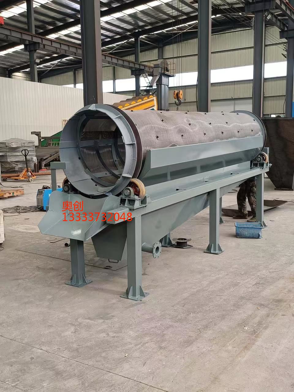滚筒筛的安装坡度,滚筒筛的转速多少